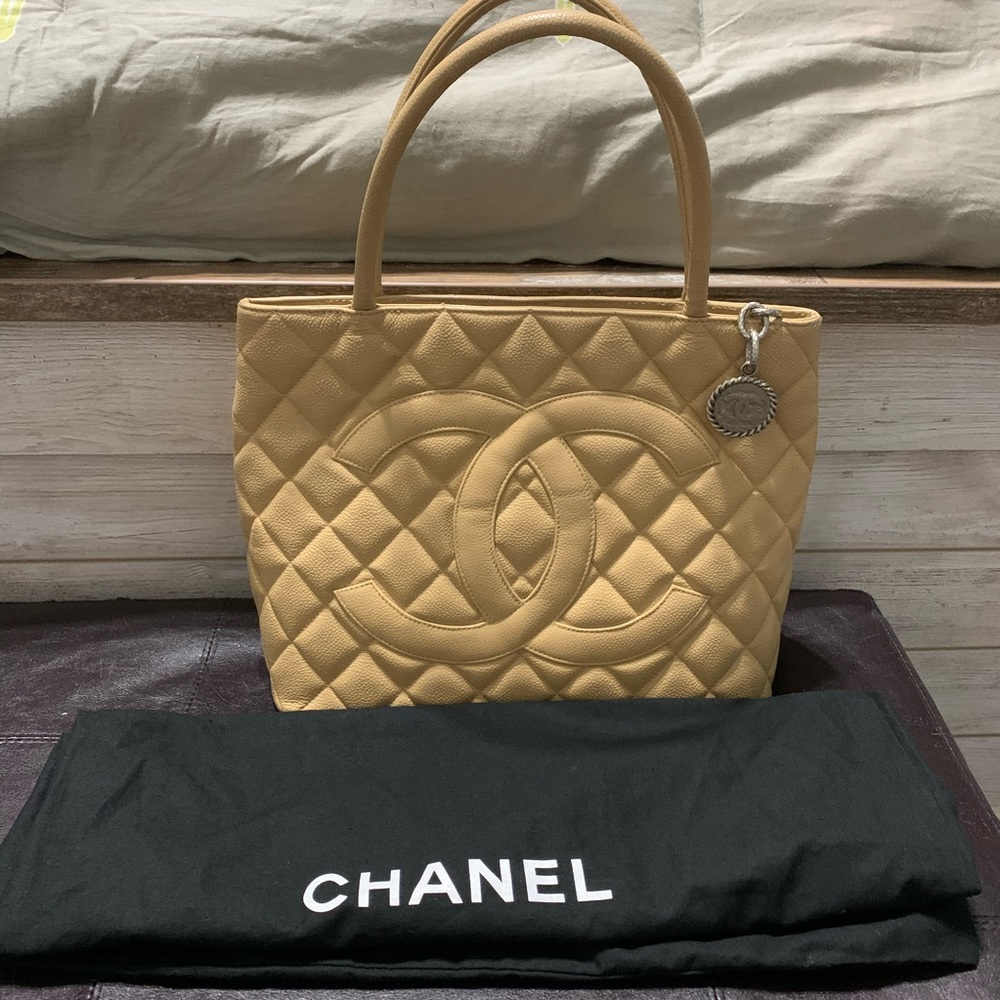 Authentic Chanel Medallion Tote!